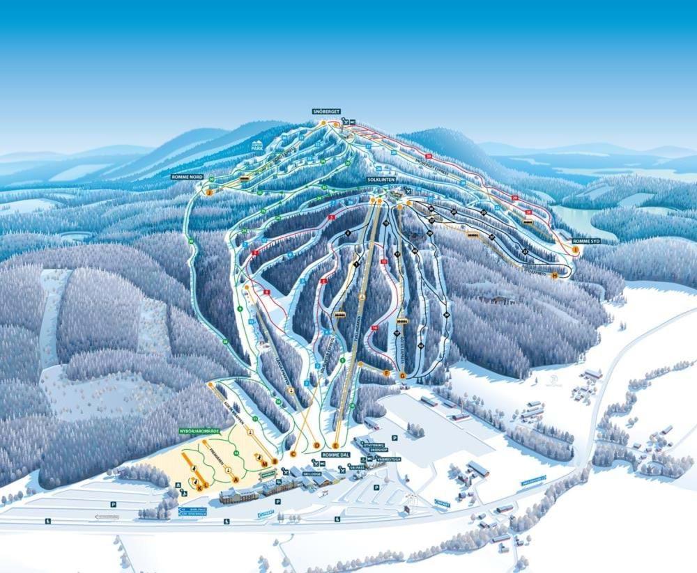Raemsbyns Fritidsby, Naera Romme Alpin Daire Idkerberget Dış mekan fotoğraf